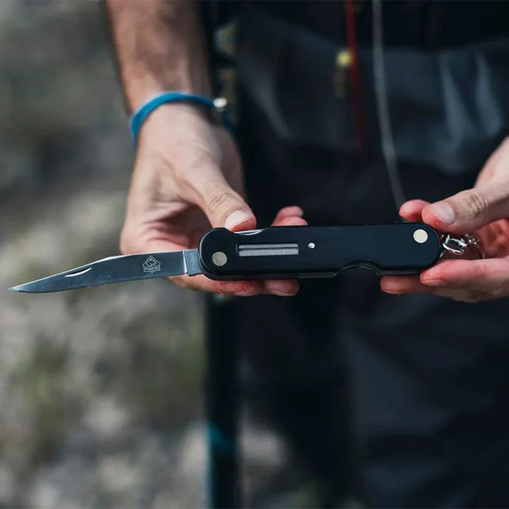 Puma Messer Taschenmesser TEC Universal-Anglermesser (7152863), (1 St), flexible Ködernadel Anreißschneide Entschupper