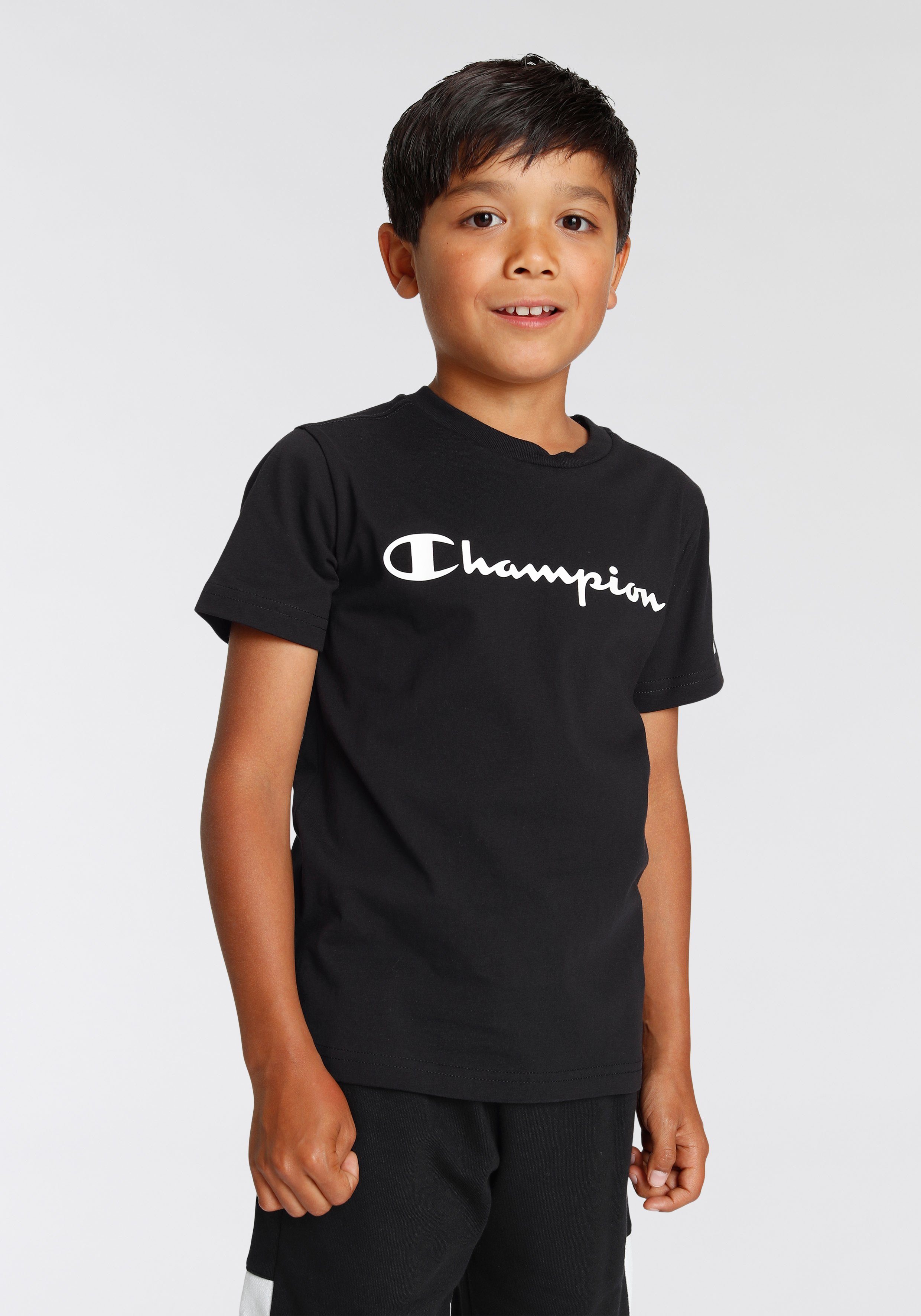 Crewneck Champion schwarz T-Shirt T-Shirt