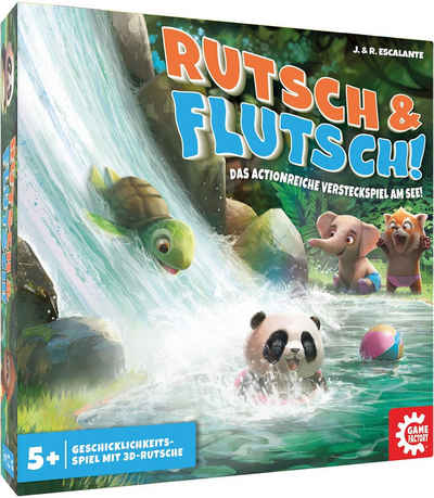 Game Factory Spiel, Kinderspiel Rutsch & Flutsch