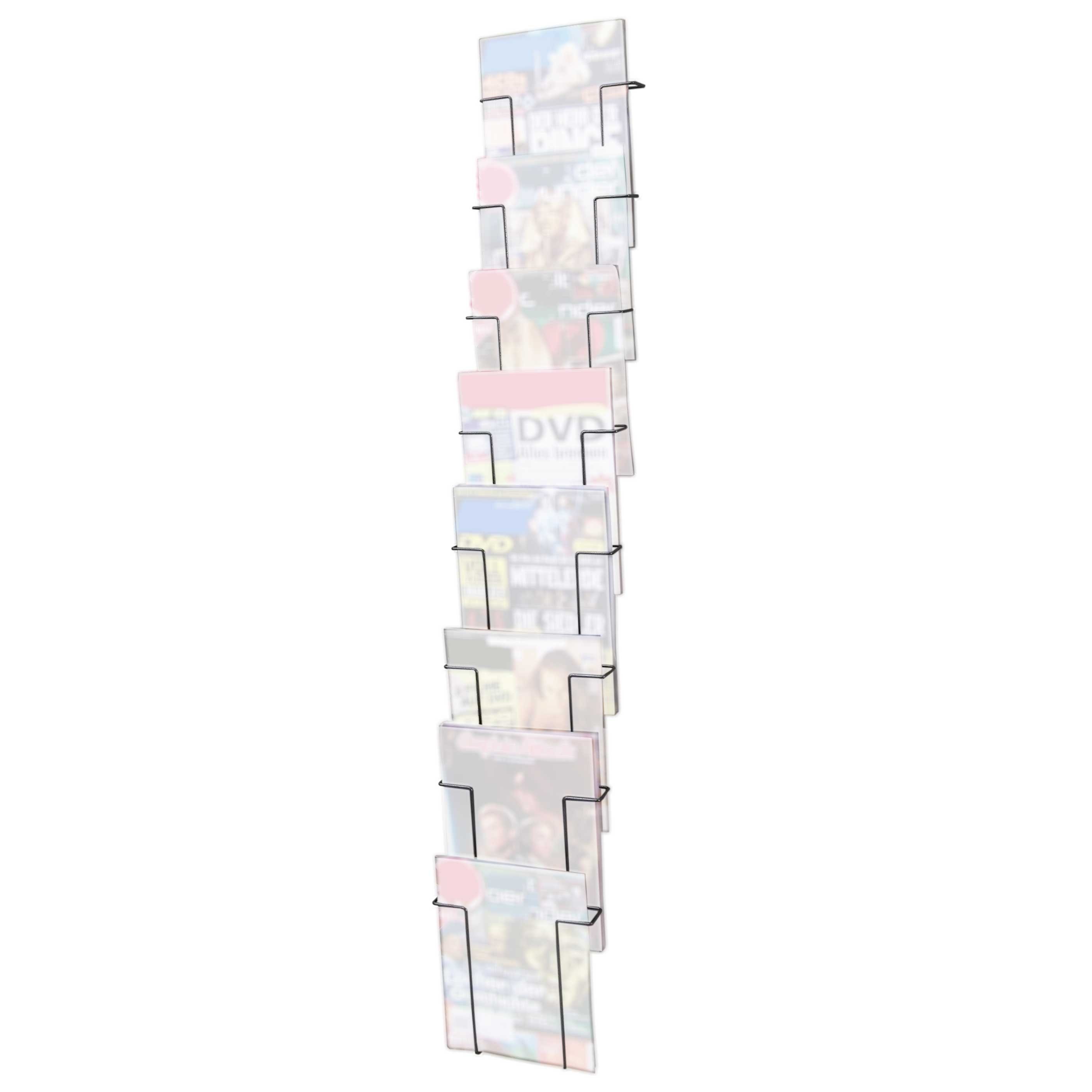 GERSO Wandhalter Wandhalter mit 8 Fächern für Format A4