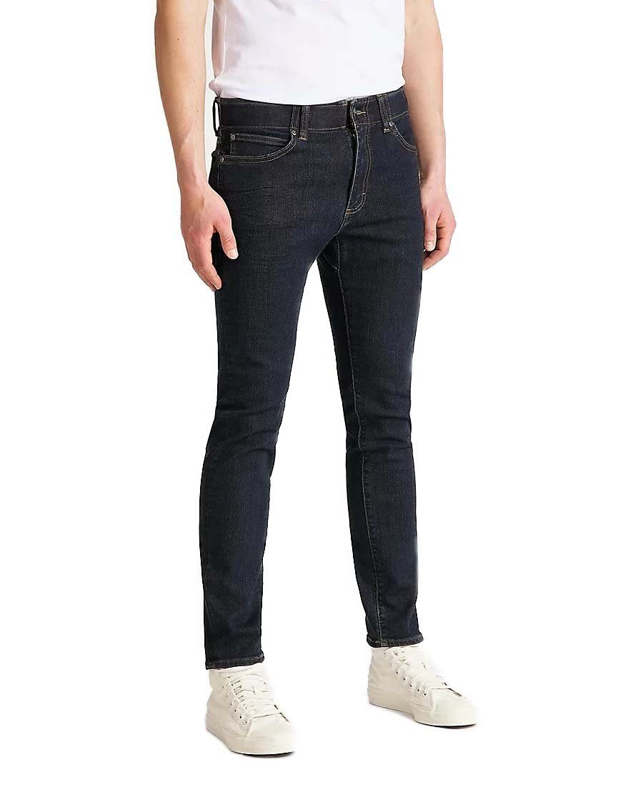 Skinny-fit-Jeans Hose Jeans mit Fit Stretch Night Lee® Extreme Wanderer Motion Skinny (L71XTGAA) XM