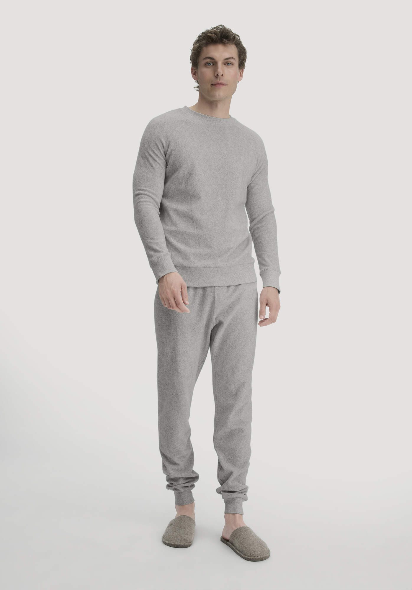 Hessnatur Pyjamaoberteil PURE COTTON aus reiner Bio-Baumwolle (1-tlg)