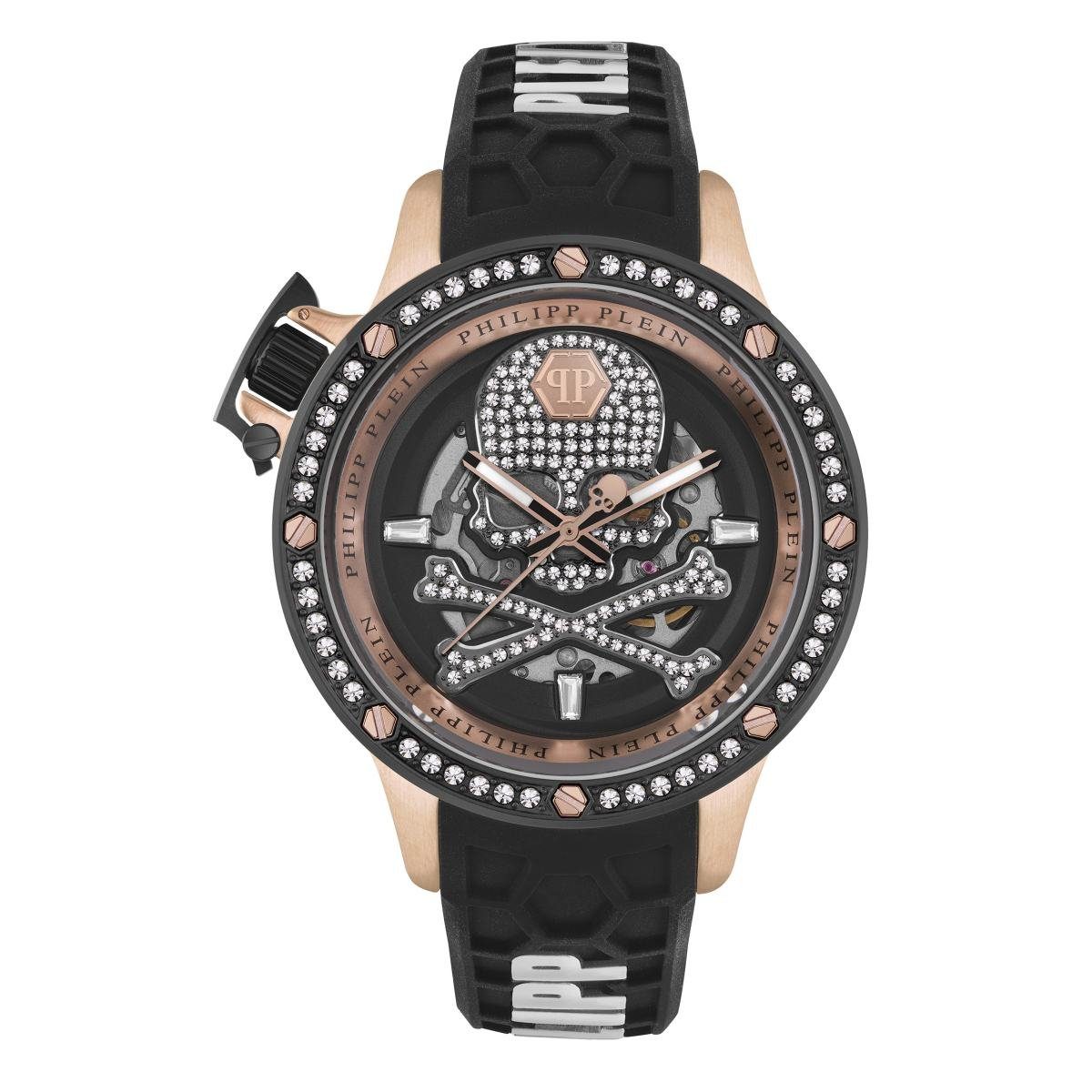 PHILIPP PLEIN Automatikuhr PWUAA0223 roségold, weiß