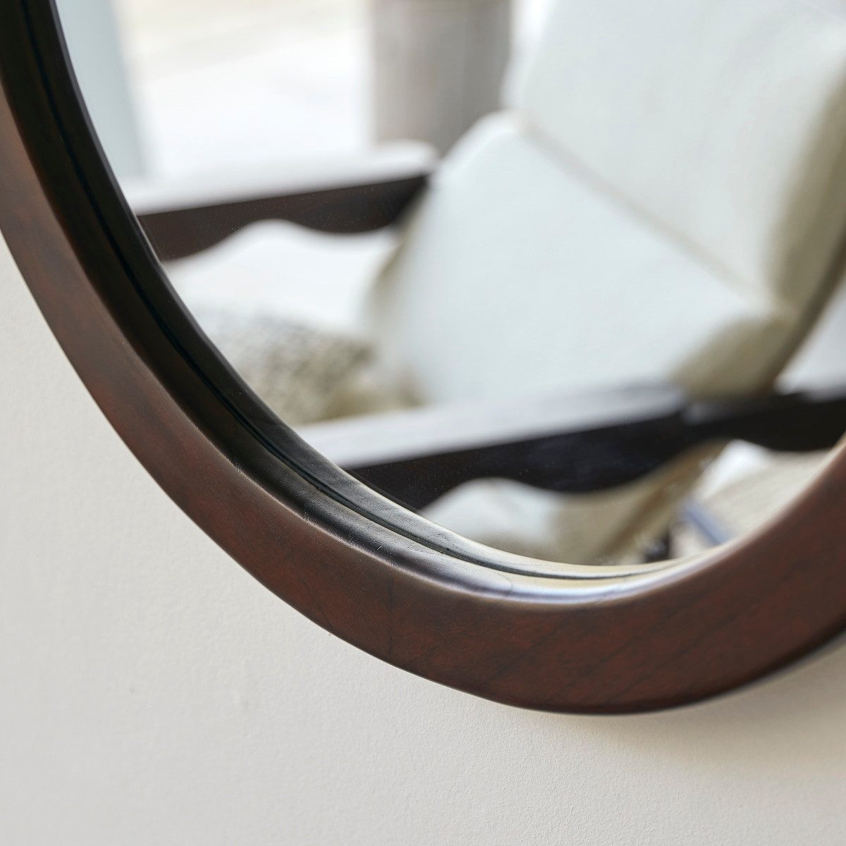 Tikamoon Spiegel Spiegel Agate aus Mindiholz, 60 x 40 cm