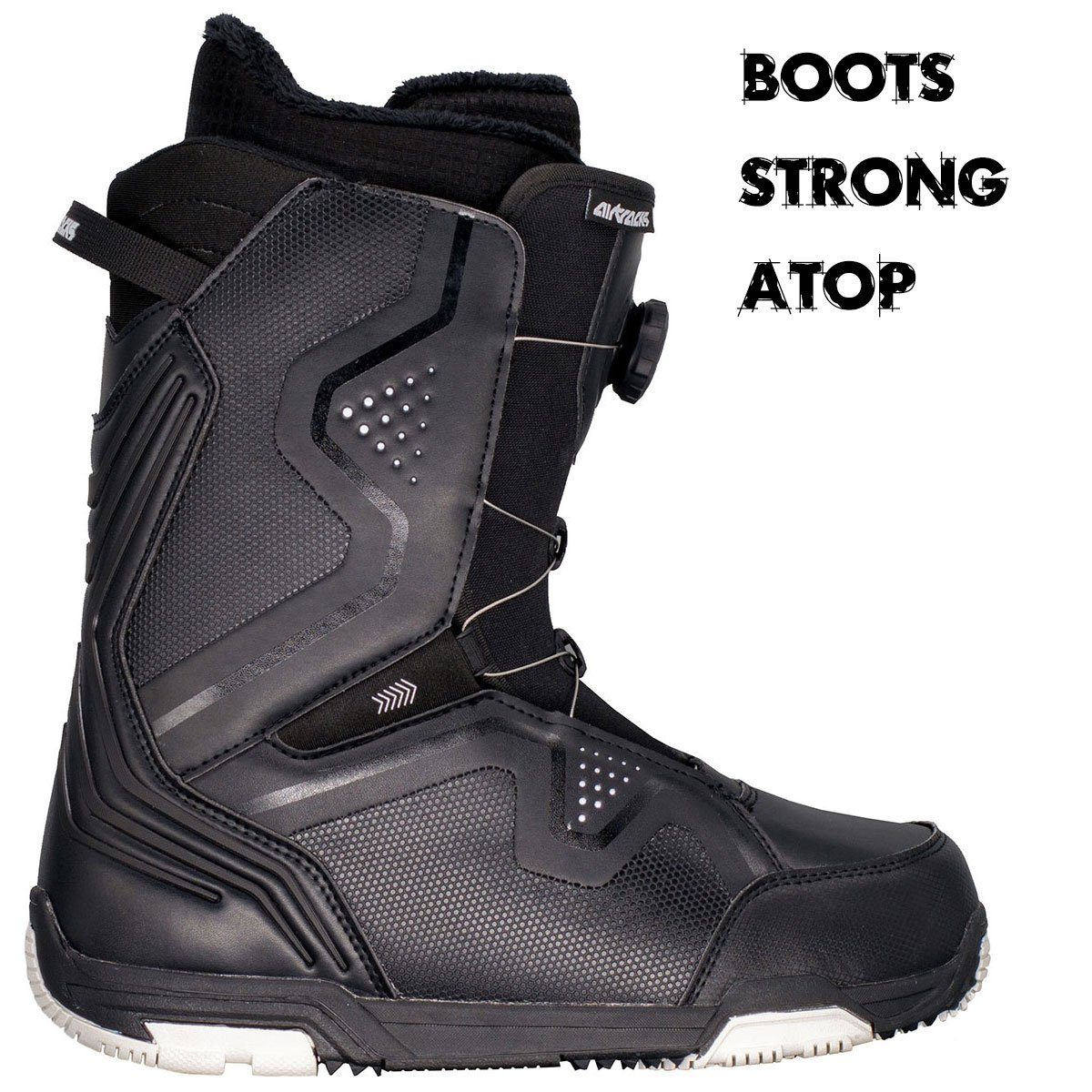 Airtracks Snowboard Komplett Set Herren Silver »Mod. 25/26 (Snowboardset Silver Camber Extra Wide+Bindung Master+Boots+Bag, 4 St., 4er Pack), Board + Bindung Master + Boots + Bag / 155 159 161 165 168 171 cm
