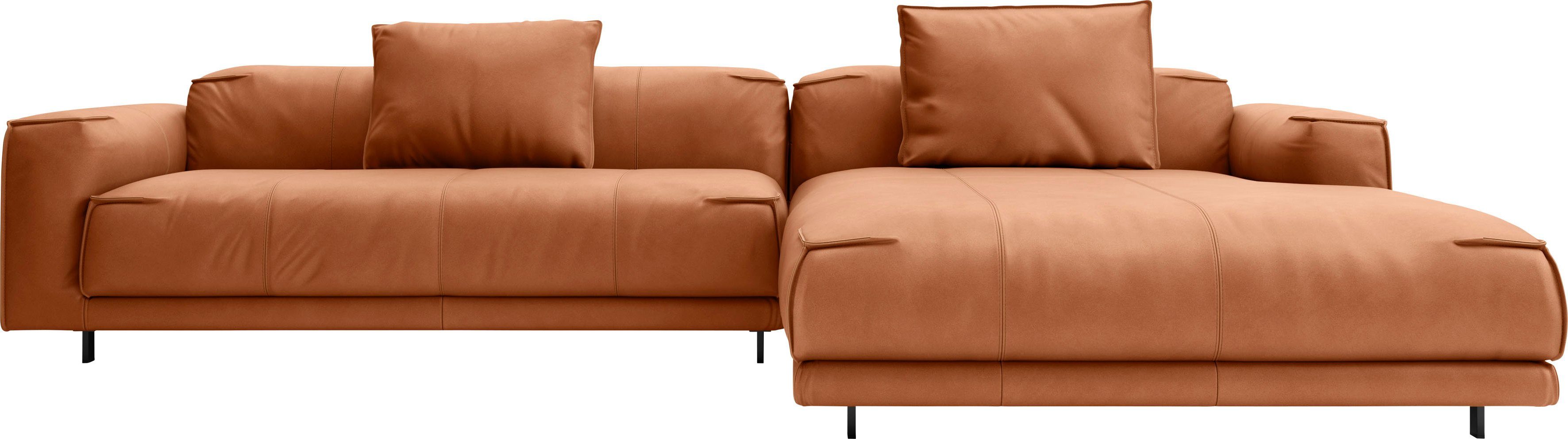 freistil ROLF BENZ Ecksofa freistil 136, Meisterwerk der Handwerkskunst, hochwertige Polsterung, mit besonderer Nahtverarbeitung