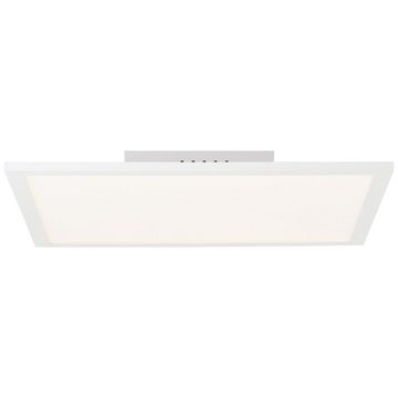 Lightbox LED Deckenleuchte, CCT - über Fernbedienung, LED fest integriert, warmweiß - kaltweiß, LED Aufbaupaneel, 40 x 40 cm, 26 W, 2300 lm, dimmbar, Fernbed., CCT