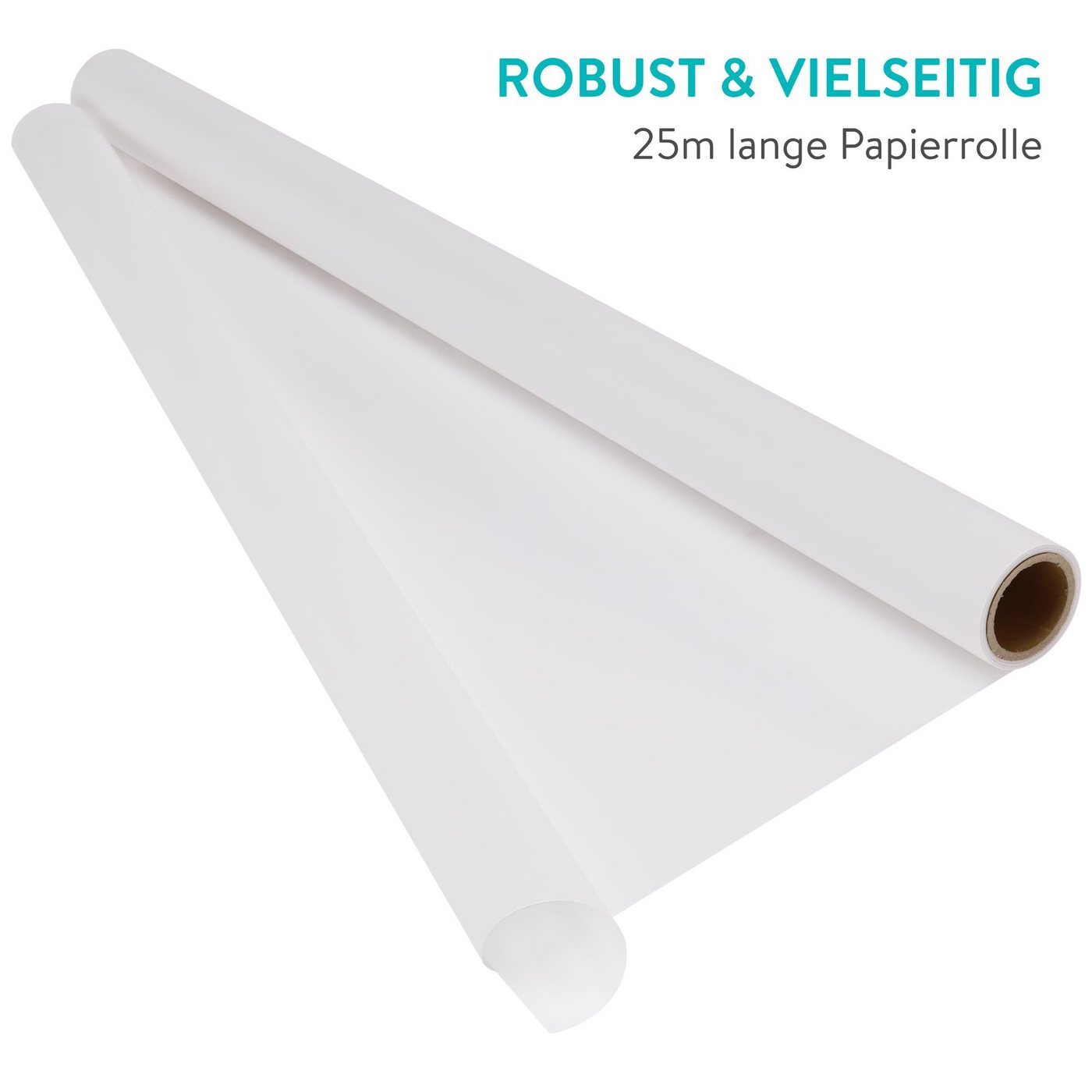 Thumbnail - Tritart Transparentpapier Pergamentpapier Pauspapier - Abpauspapier Tracing Paper, Transparentpapier Rolle 100cm x 25m 5...