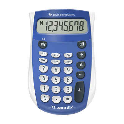 Texas Instruments Taschenrechner TI-503 SV, 1-zeilige Anzeige, 8-stellig, Batteriebetrieb