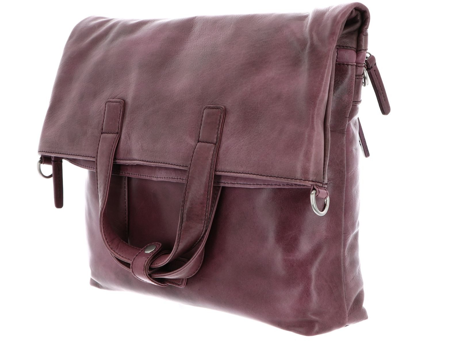 Leonhard Heyden Schultertasche Tote Bag (Set, 2-tlg), aus echtem Rindsleder günstig online kaufen