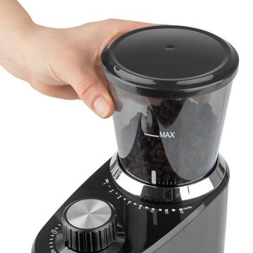 BEEM Kaffeemühle GRIND-INTENSE Elektrische Kaffeemühle - Kegelmahlwerk - 160 g