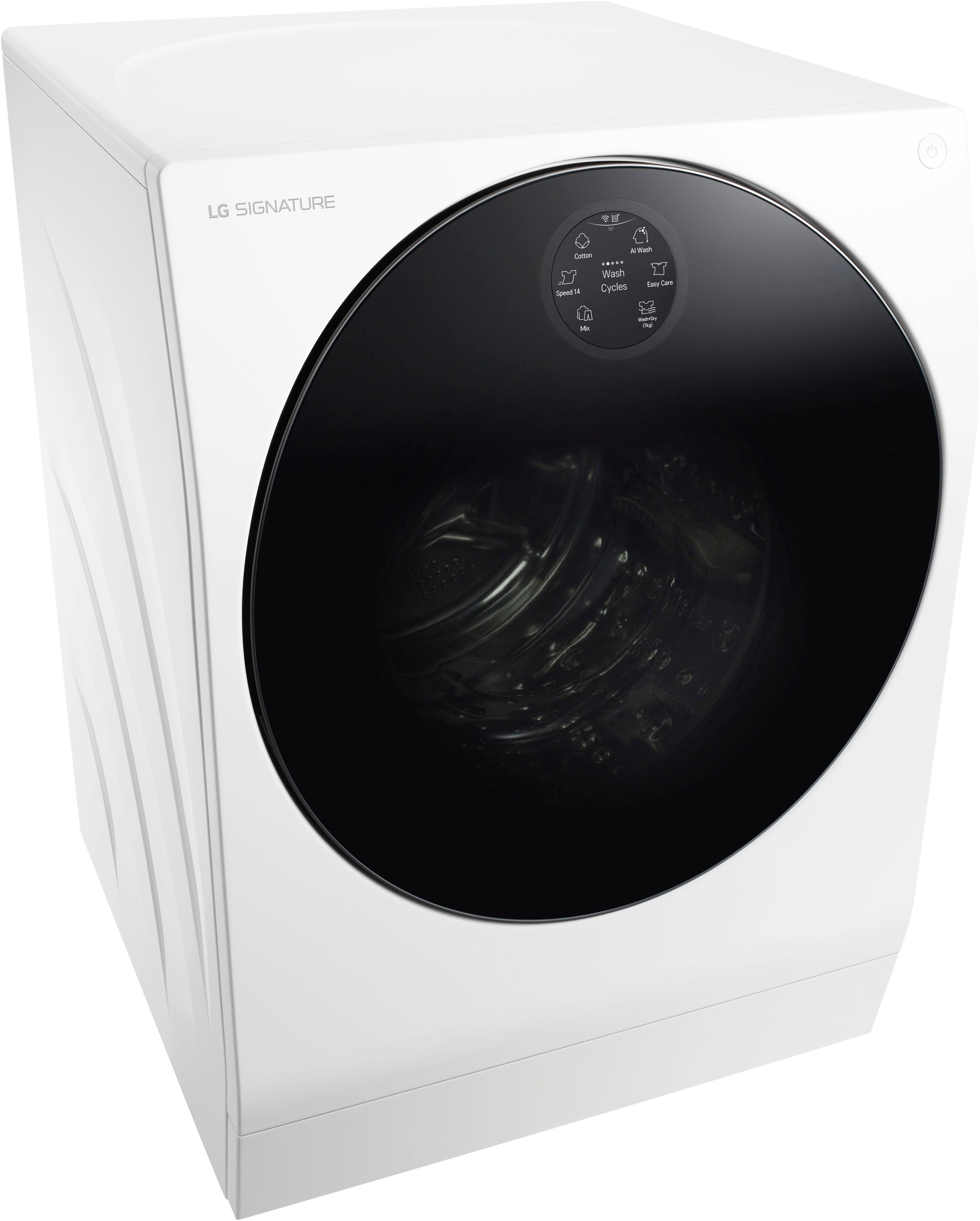 LG Waschtrockner LG SIGNATURE LSWD100X, 12 kg, 7 kg, 1600 U/min