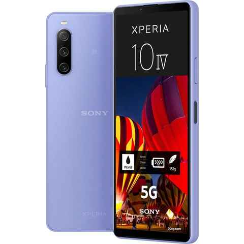 Sony Xperia 10 IV Smartphone (15,24 cm/6 Zoll, 128 GB Speicherplatz, 8 MP Kamera, 5.000 mAh Akku)