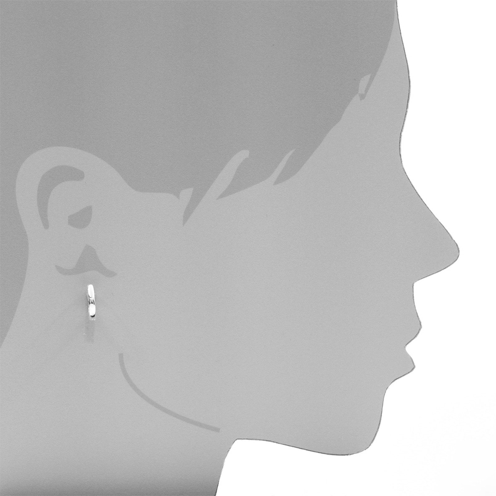 OSTSEE-SCHMUCK Paar Creolen Ostsee-Schmuck Creole Babsi 14.28 Creole Babsi 14.28 (2-tlg)