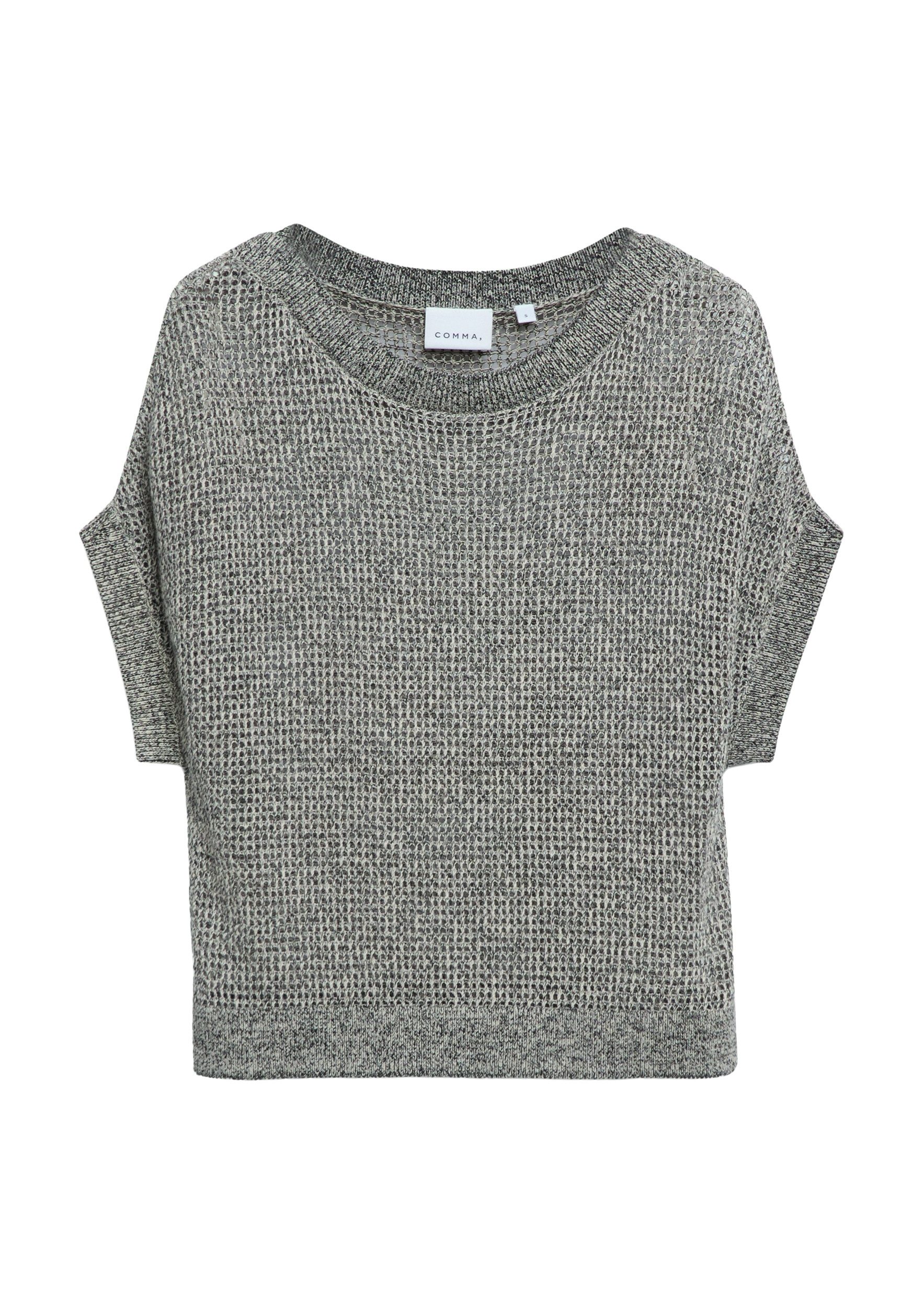 comma 3/4 Arm-Pullover Strickpullover