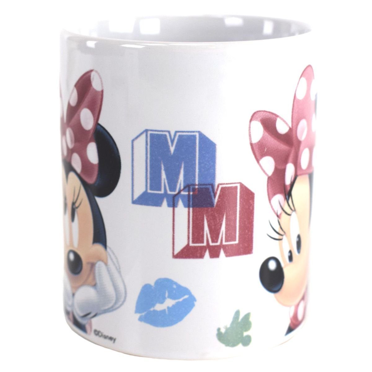 Disney Minnie Mouse Stor Geschenkkarton Kindertasse, 325 ca. Keramik, Tasse Tasse Mouse Minnie authentisches Design Motiv ml in mit