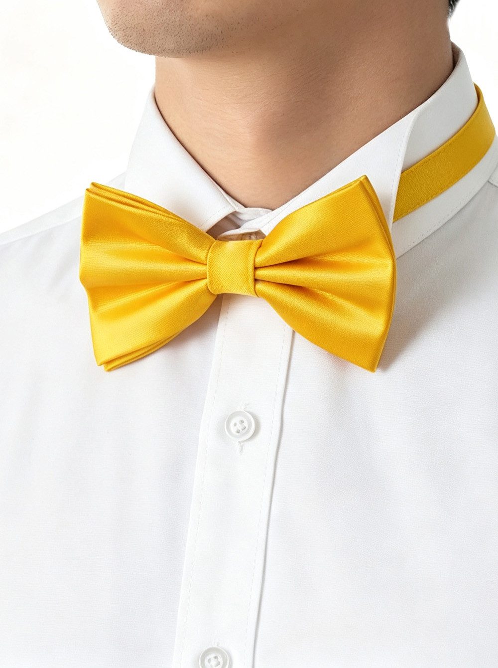 axy Fliege Herren Fliege Schleife im Seidenlook bereits gebunden, Konfirmation verstellbar