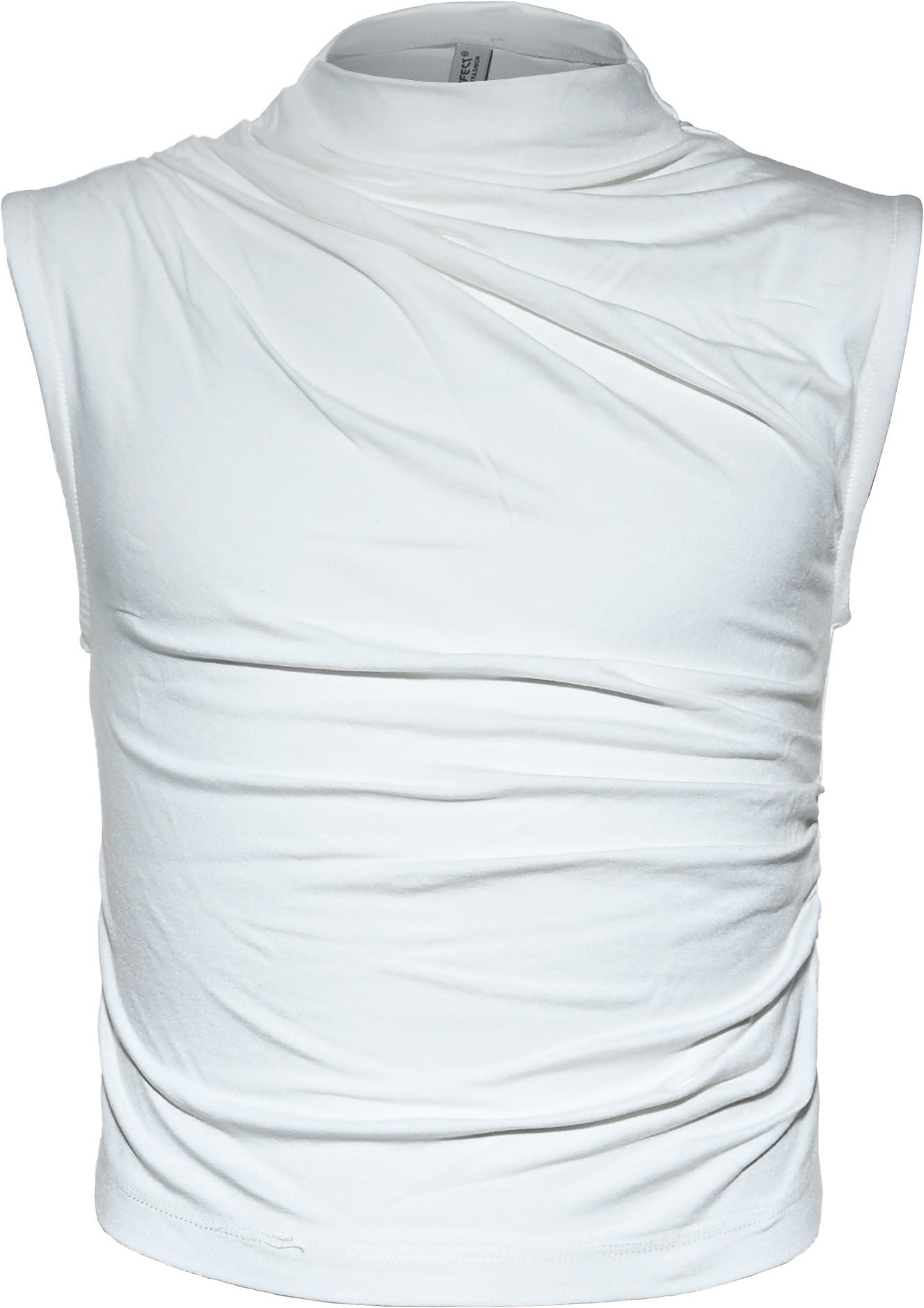 BLUE EFFECT Blusentop mit Stehkragen