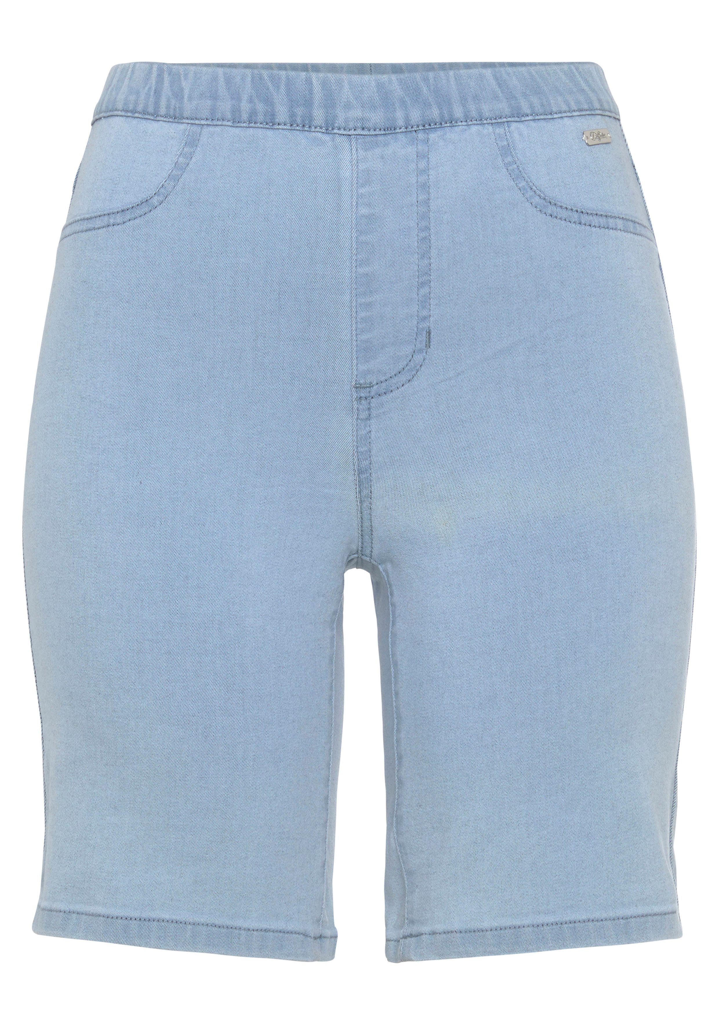 Buffalo Bermudas, im elastischem Denim mit zwei Gesäßtaschen günstig online kaufen
