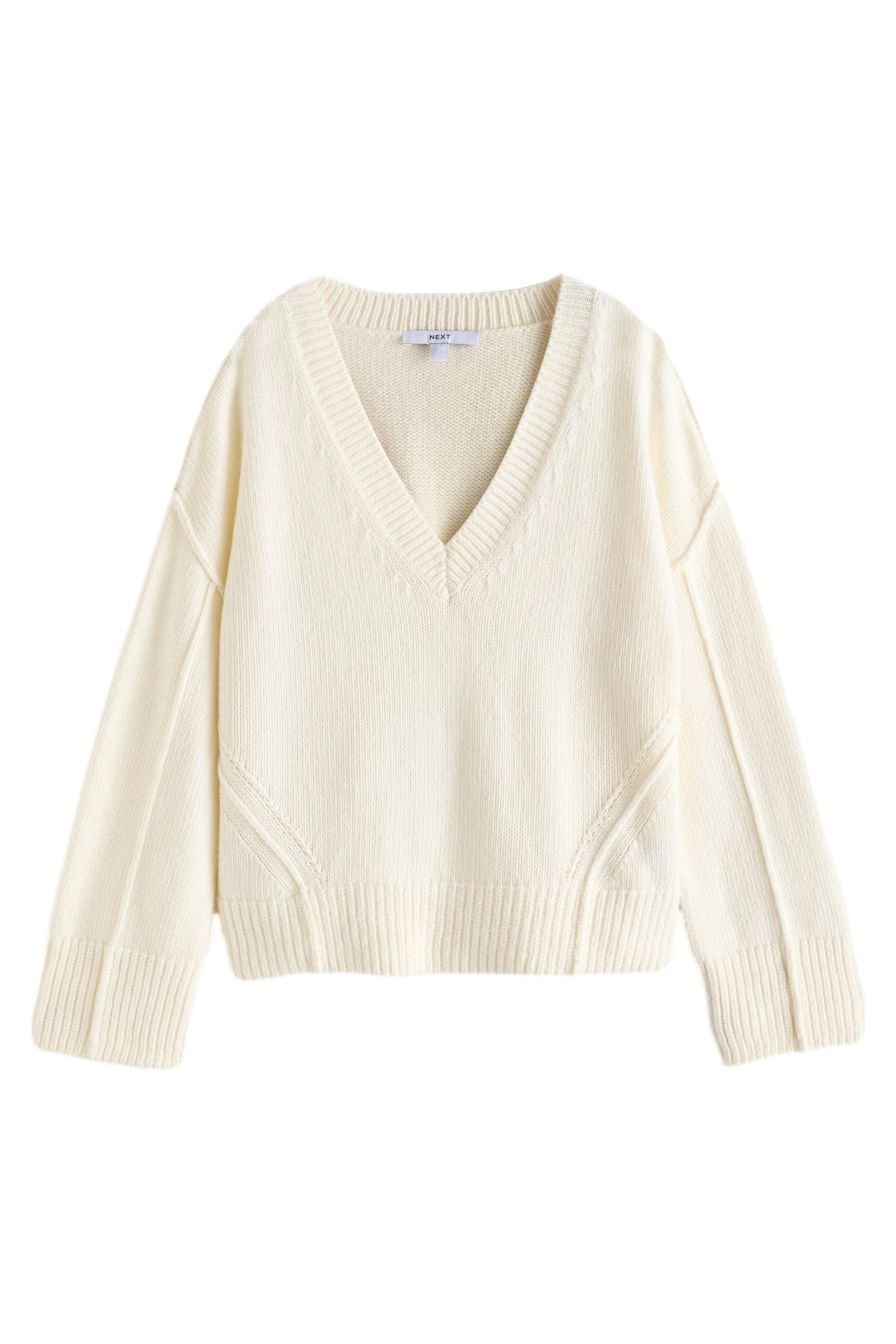 Next V-Ausschnitt-Pullover Strickpullover mit V-Ausschnitt und günstig online kaufen