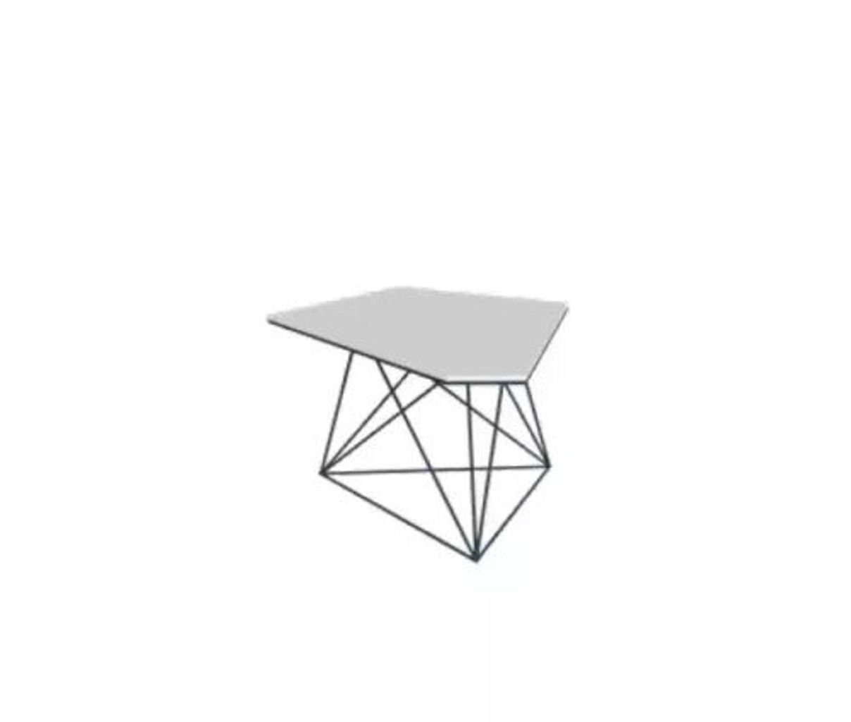 Weiß Arbeitszimmermöbel (1-St., Design Made Couchtisch), Beistelltische Couchtisch Moderner nur Couchtisch in Europa JVmoebel 1x