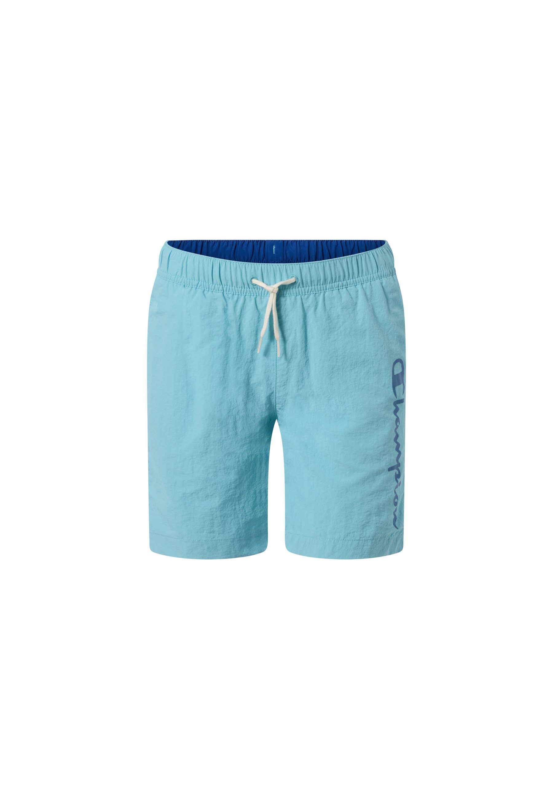 Champion Badeshorts Boys' beach shorts with big Logo für Kinder und Jugendliche geeignet, mit Innenslip aus Polyester