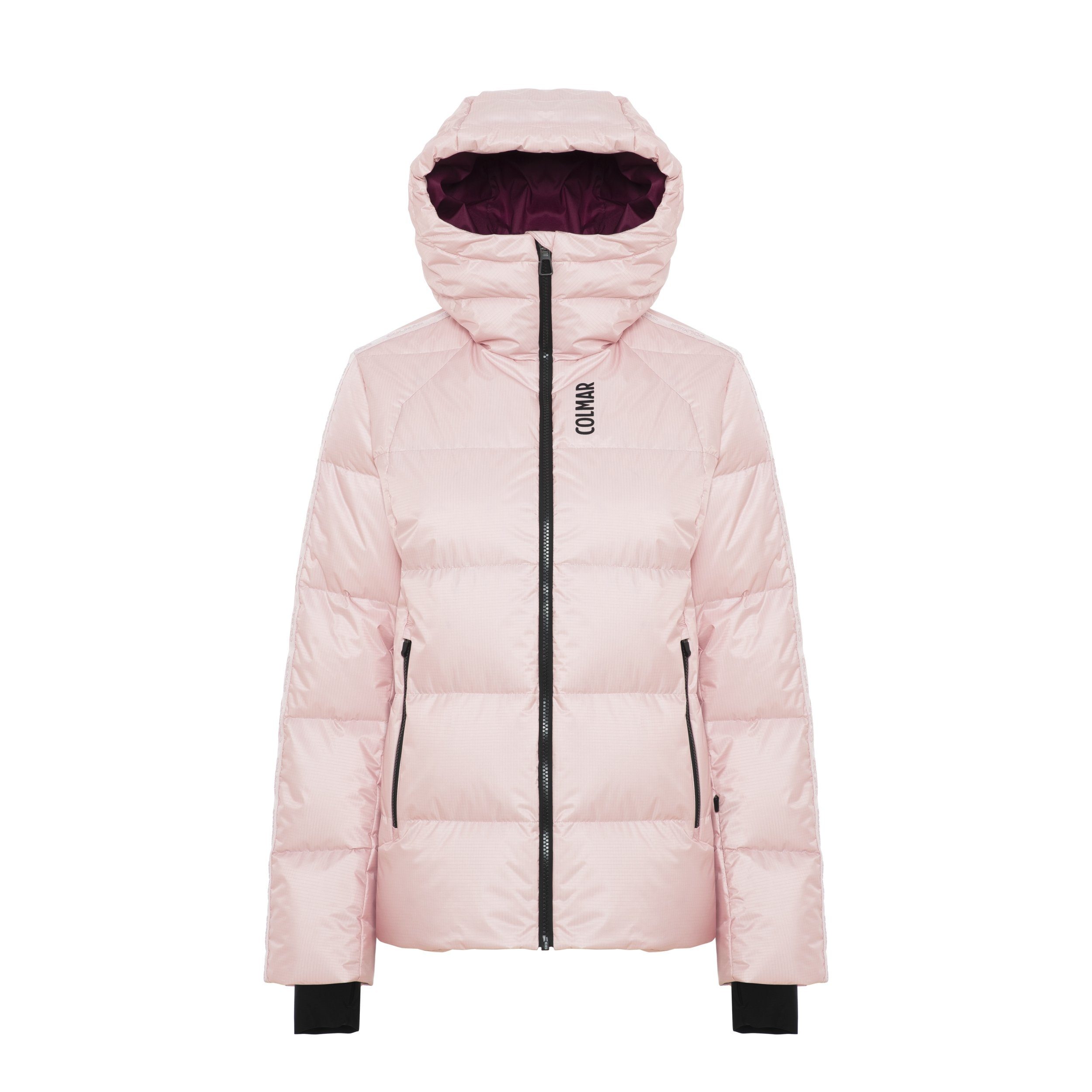 Skijacke L. DOWN JACKET PALE ROSE-GARNET