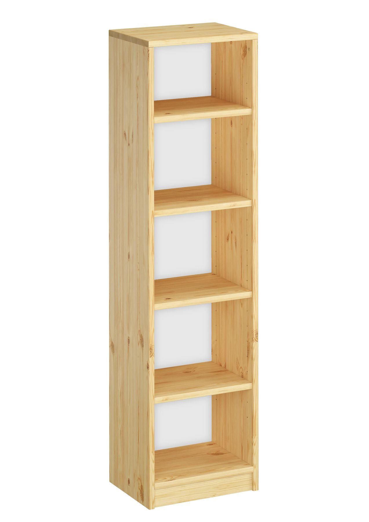 ERST-HOLZ Wandregal Holzregal in Drei Größen Kiefer Massiv