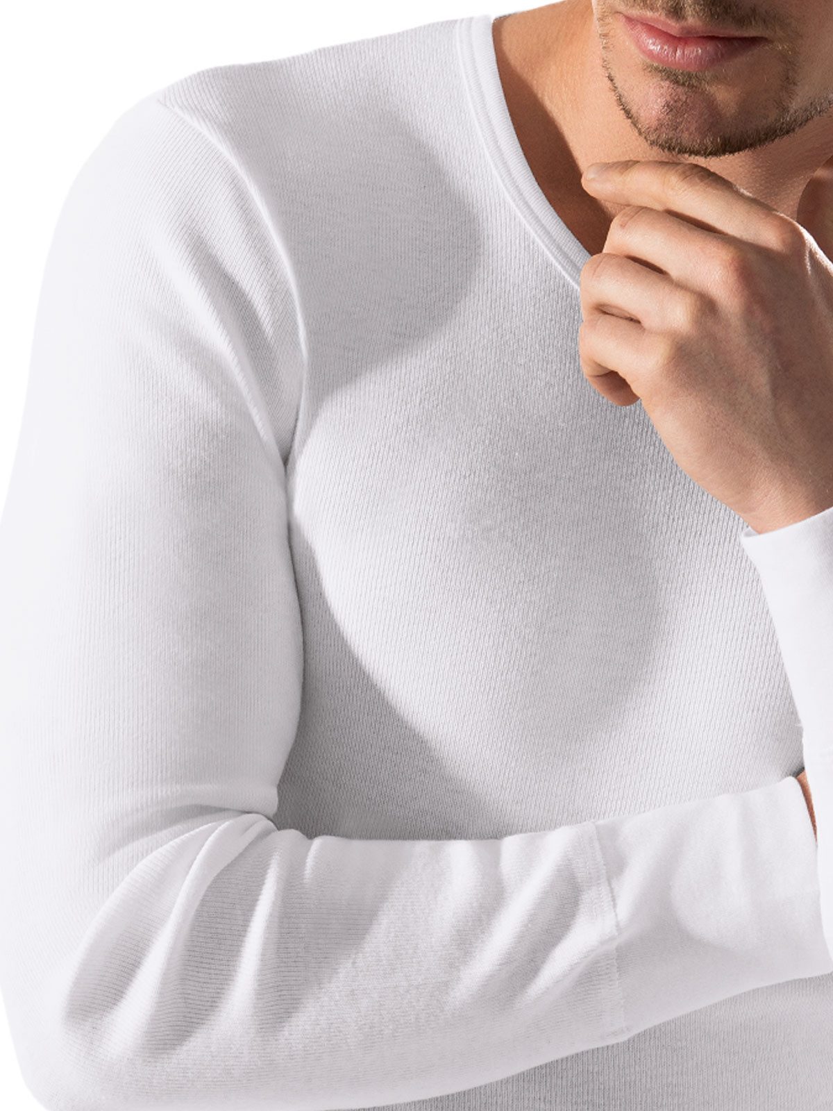 ESGE - Die Wäsche-Macher Lange Unterhose Herren langarm Unterhemd Feinripp günstig online kaufen