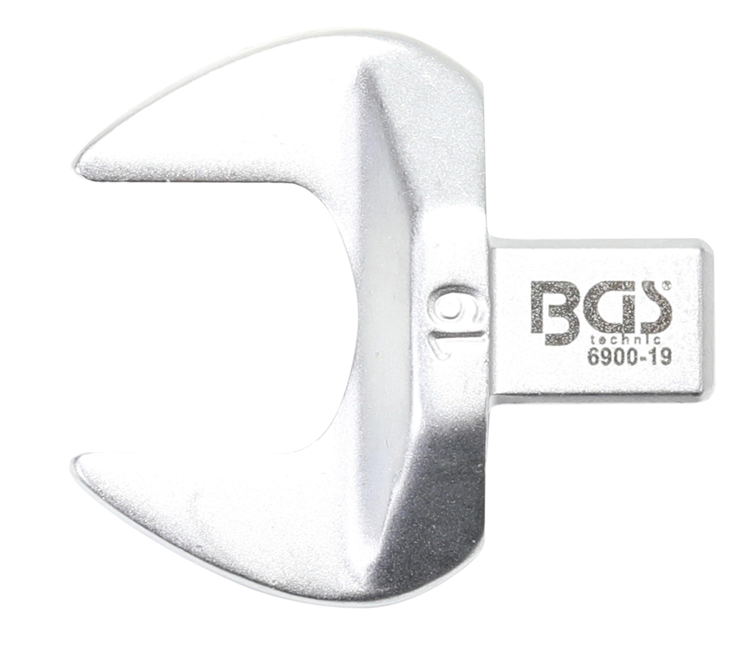 BGS technic Maulschlüssel Aufnahme mm, mm 12 Einsteck-Maulschlüssel, 19 9 x