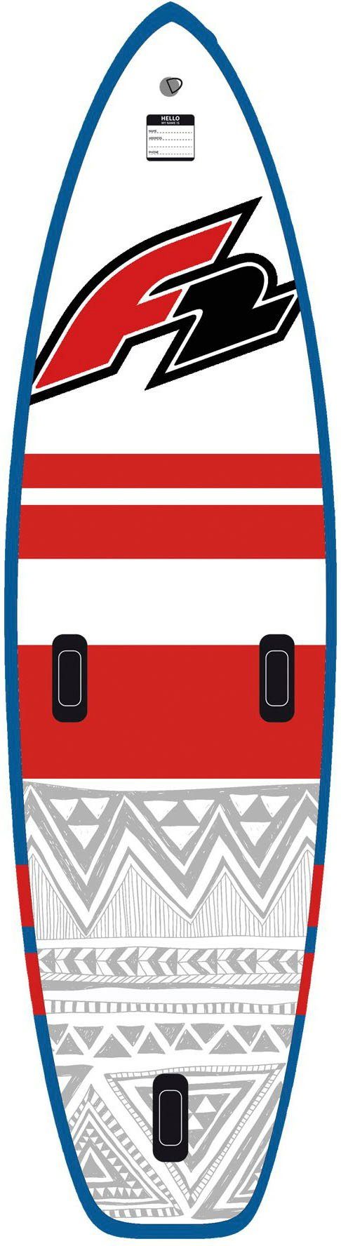 Inflatable tlg) SUP-Board red, (Packung, 10,8 5 Surf F2 Glide