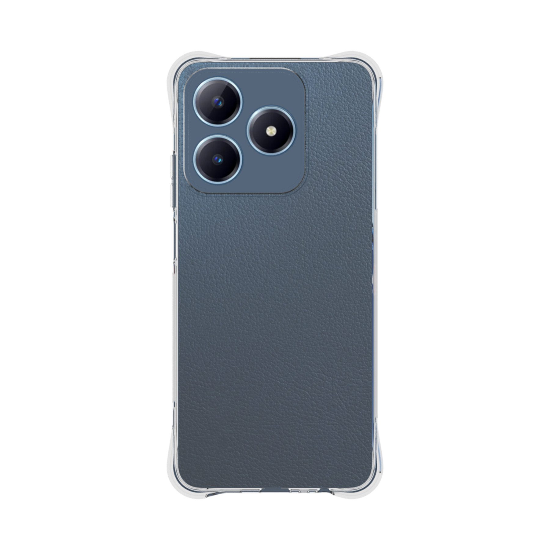 mtb more energy Smartphone-Hülle Clear Armor Case für Realme C63 4G, Transparente TPU Schutzhülle Case Backcover mit Anti-Shock Verstärkung