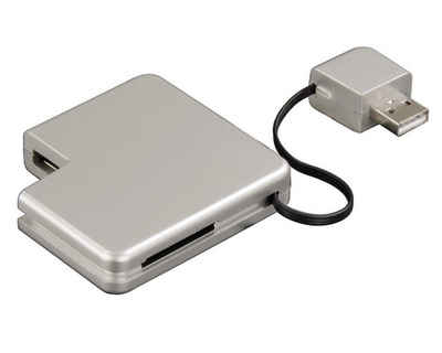 Hama Speicherkartenleser »USB Hub + 32in1 Card-Reader Adapter Kartenleser«, für SD MS PRO DUO SM MMC