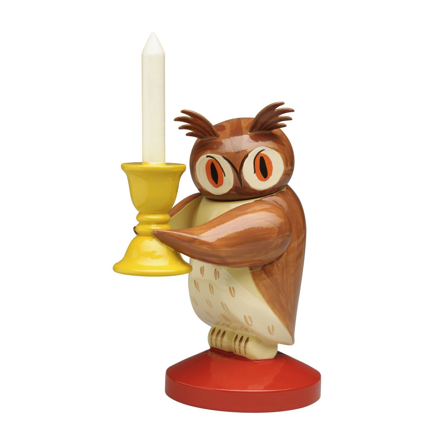 Wendt & Kühn Sammelfigur Eule Groß mit Leuchter 5262/5 günstig online kaufen