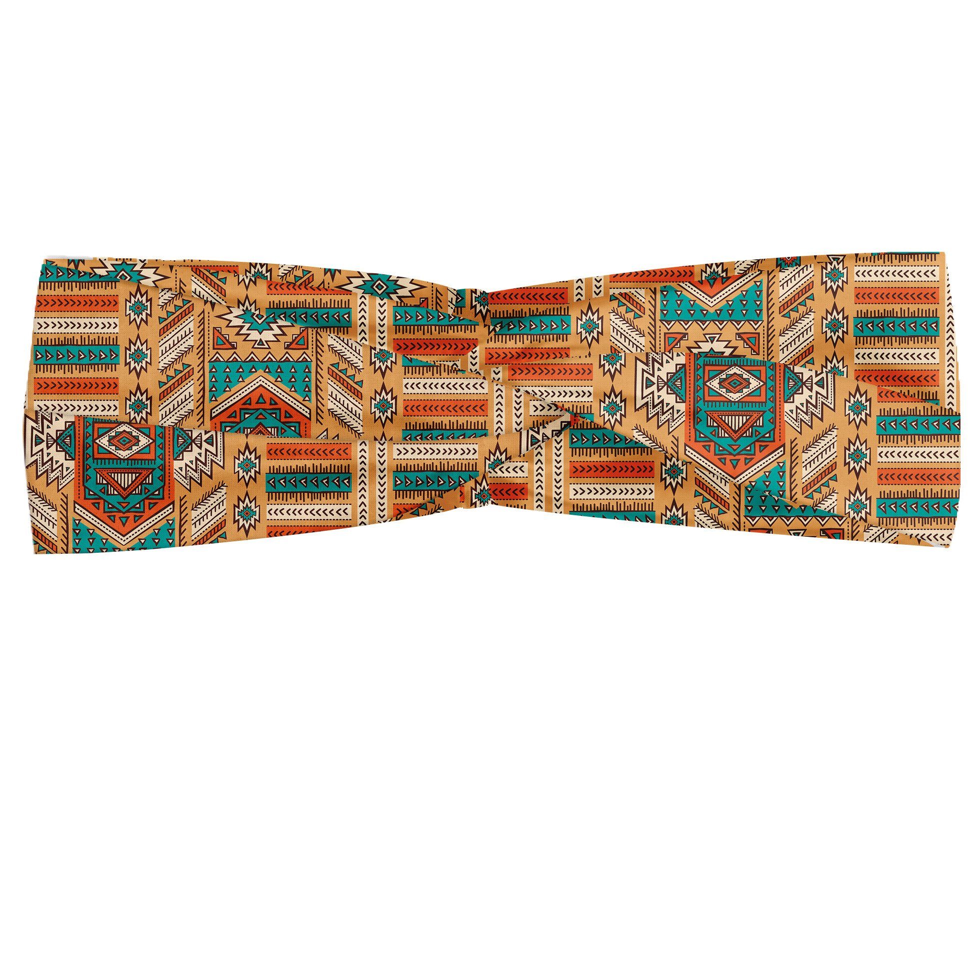 Abakuhaus Stirnband Elastisch und Angenehme alltags accessories aztekisch Bohemian Pattern
