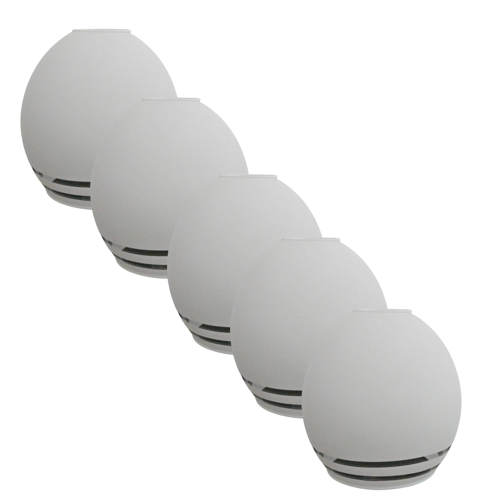 Lichthandel Hoch Lampenschirm E14 Lampenglas Glas zu Serie Trio 6056 weiß/k günstig online kaufen