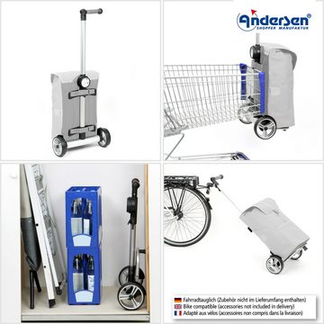 Andersen Einkaufstrolley Unus Shopper Gese grün, klappbar, höhenverstellbar, belastbar bis 40kg, wasserabweisend