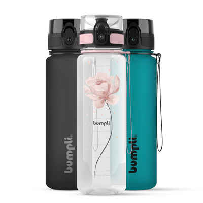 bumpli® Trinkflasche »1 Liter Trinkflasche«, BPA-frei, auslaufsicher, spülmaschinenfest, für kalte und warme Getränke
