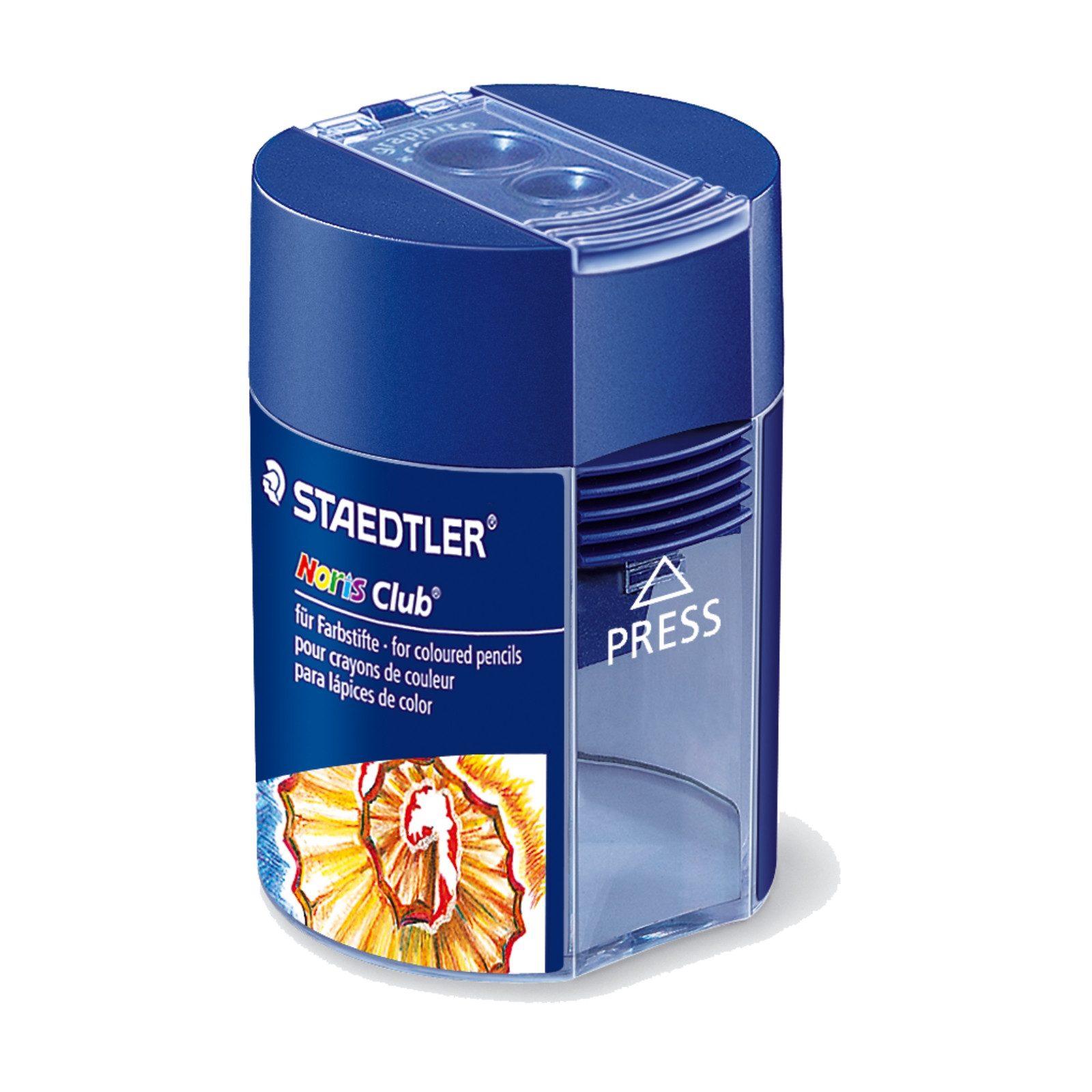 STAEDTLER Anspitzer STAEDTLER 512 F Doppelspitzdose - rund