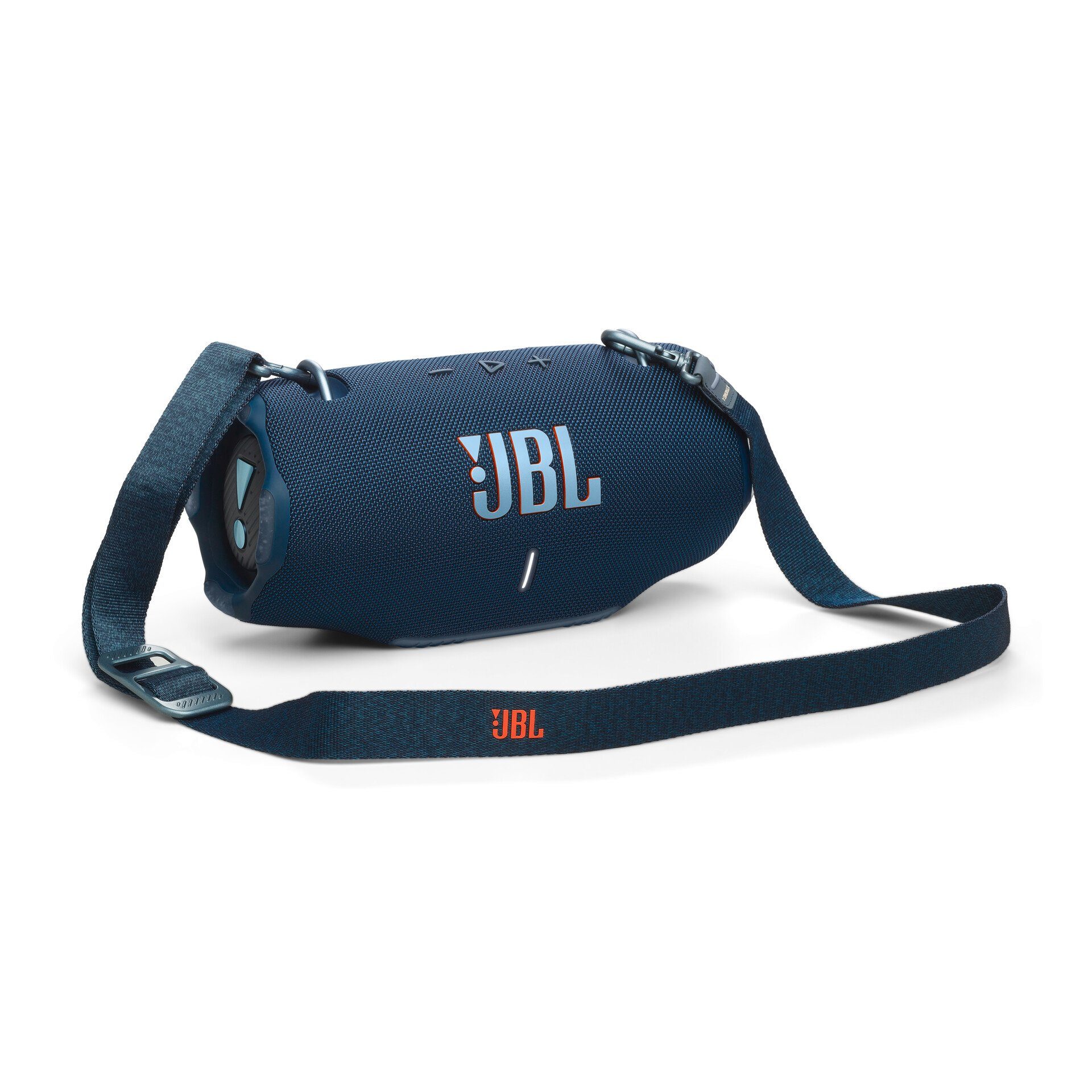 JBL XTREME 4 tragbarer wasserdichter Lautsprecher mit Schultergurt Bluetooth-Lautsprecher (Bluetooth, austauschbarer Akku, Schnellladen, Multi-Speaker-Konnektivität)