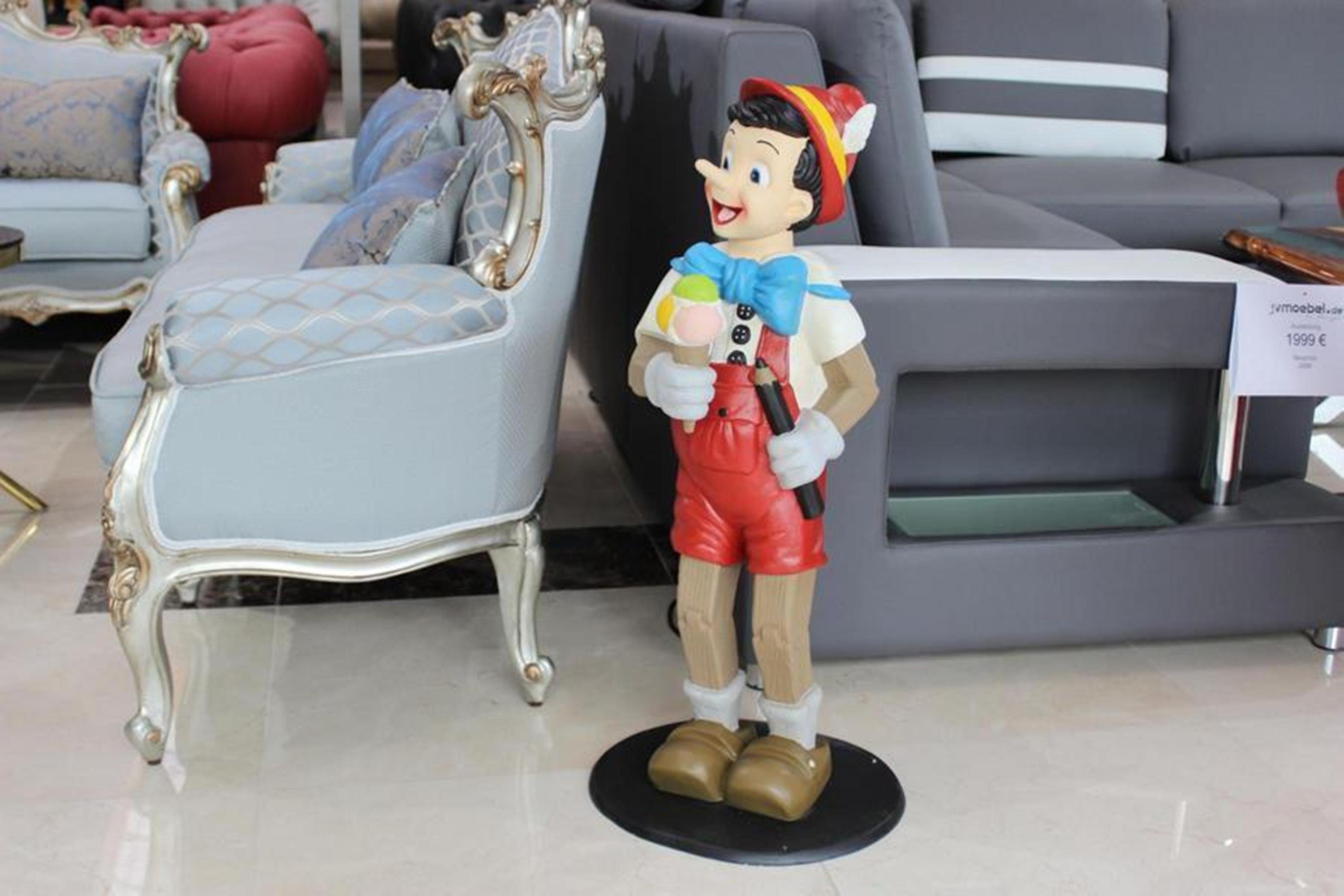 JVmoebel Gartenfigur, Dekoration Deko Pinocchio Garten Designer Figur Statue Moderne