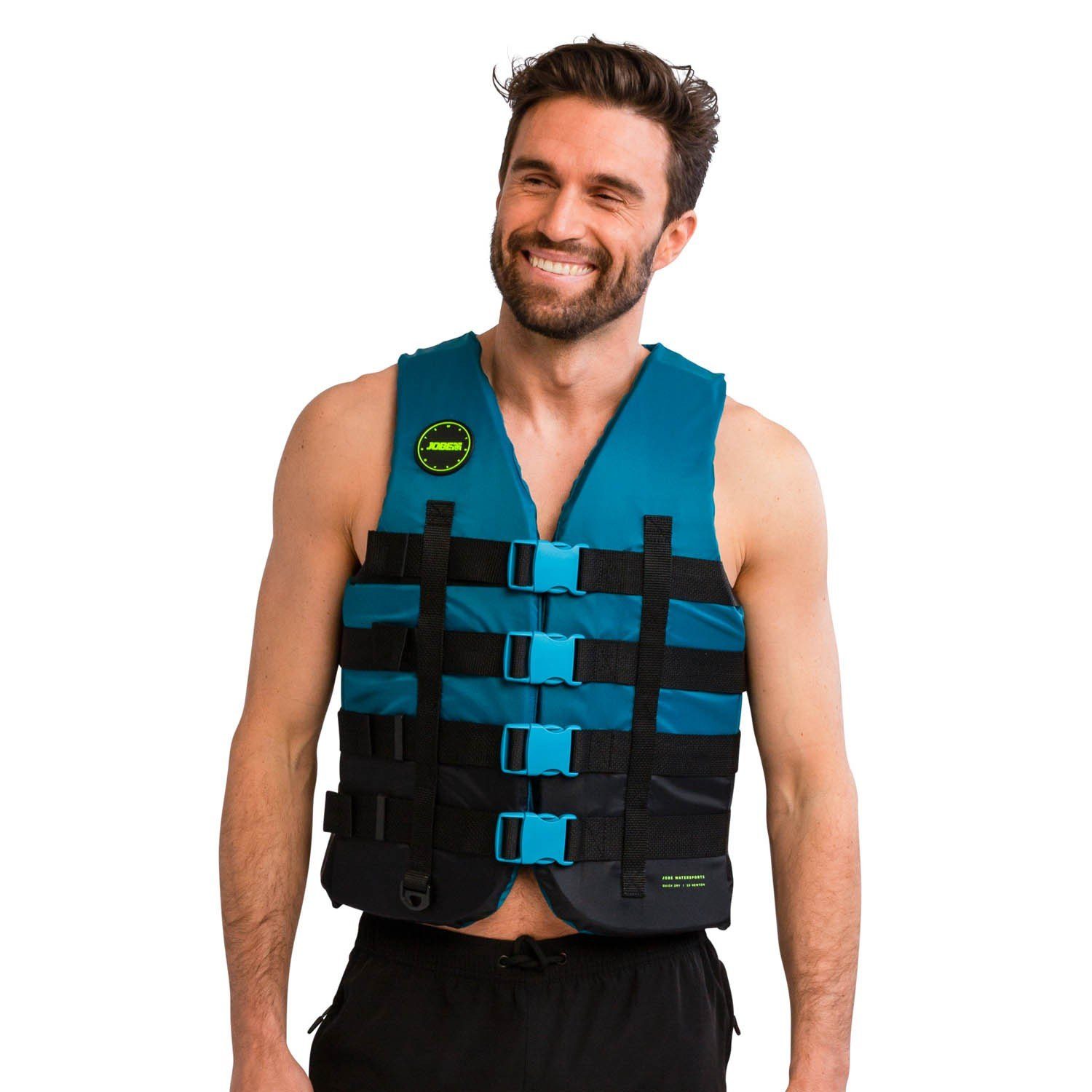 Jobe Schwimmweste Jobe Unisex Schwimmweste 4 Buckle Life Vest Teal