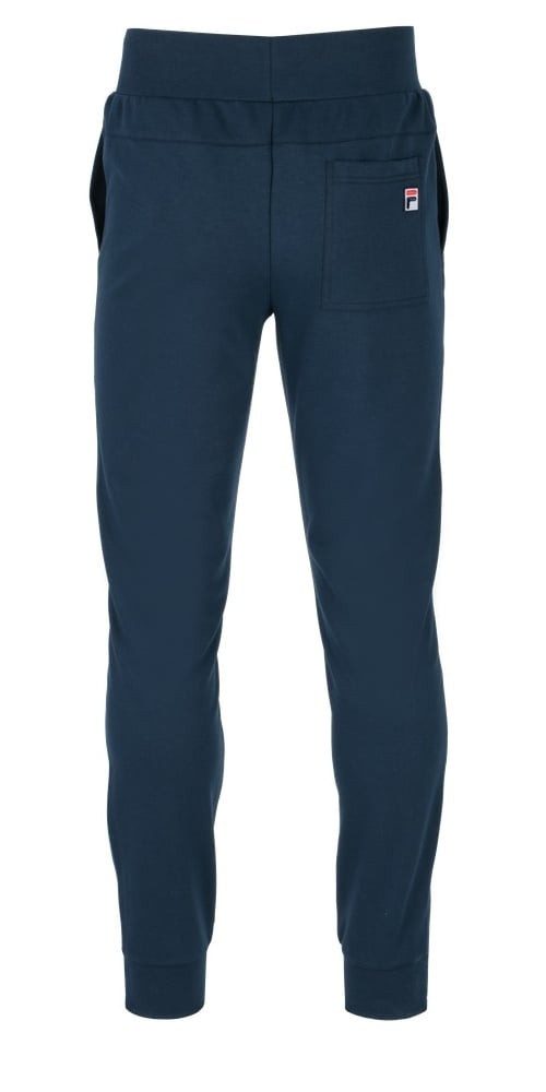 Fila Jogginghose Sweatpants Leo (elastischer Bund mit Kordelzug) lang peacoatblau