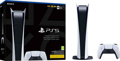 Playstation PS5 Digital Edition Konsole (kein Laufwerk) 4K - SSD