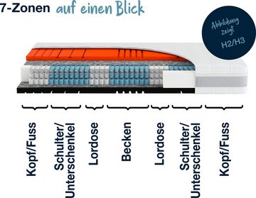 Taschenfederkernmatratze Sleep Balance TFK, Hn8 Schlafsysteme, 24 cm hoch, (1-tlg), in den Größen 90x200 und vielen weiteren Größen erhältlich