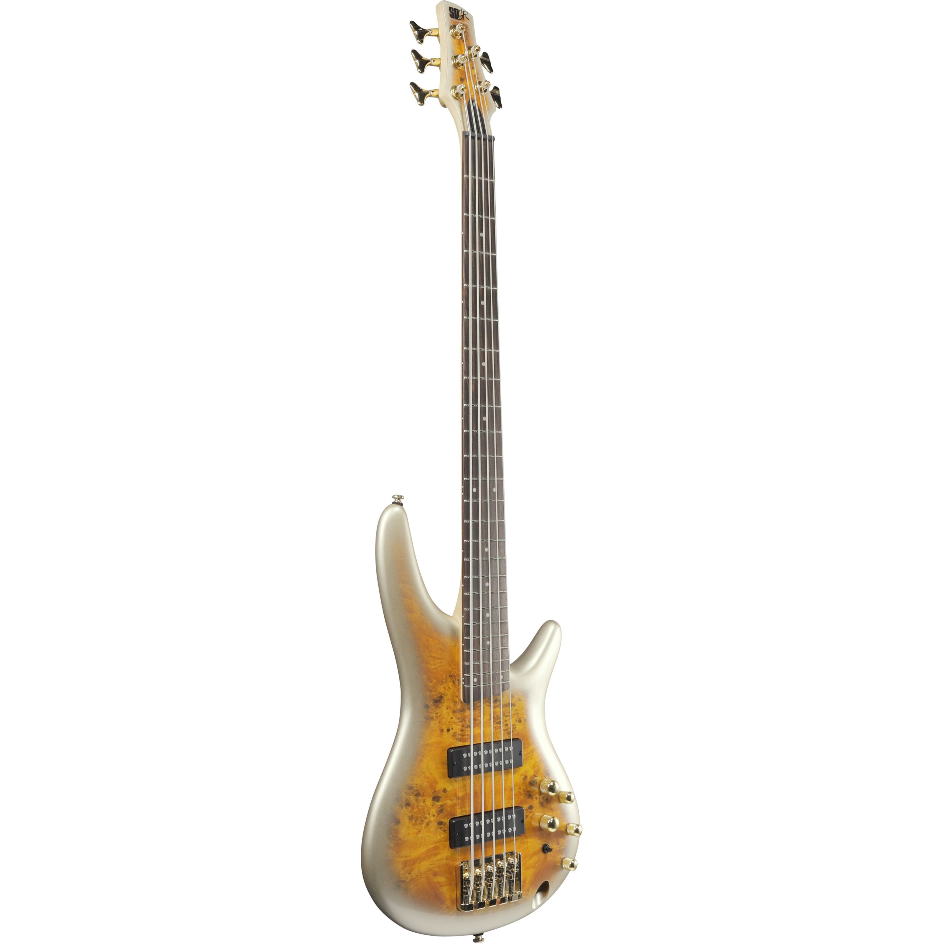 Ibanez E-Bass, E-Bässe, 5-Saiter E-Bässe, SR405EPBDXMGU Mars Gold Metallic Burst - E-Bass