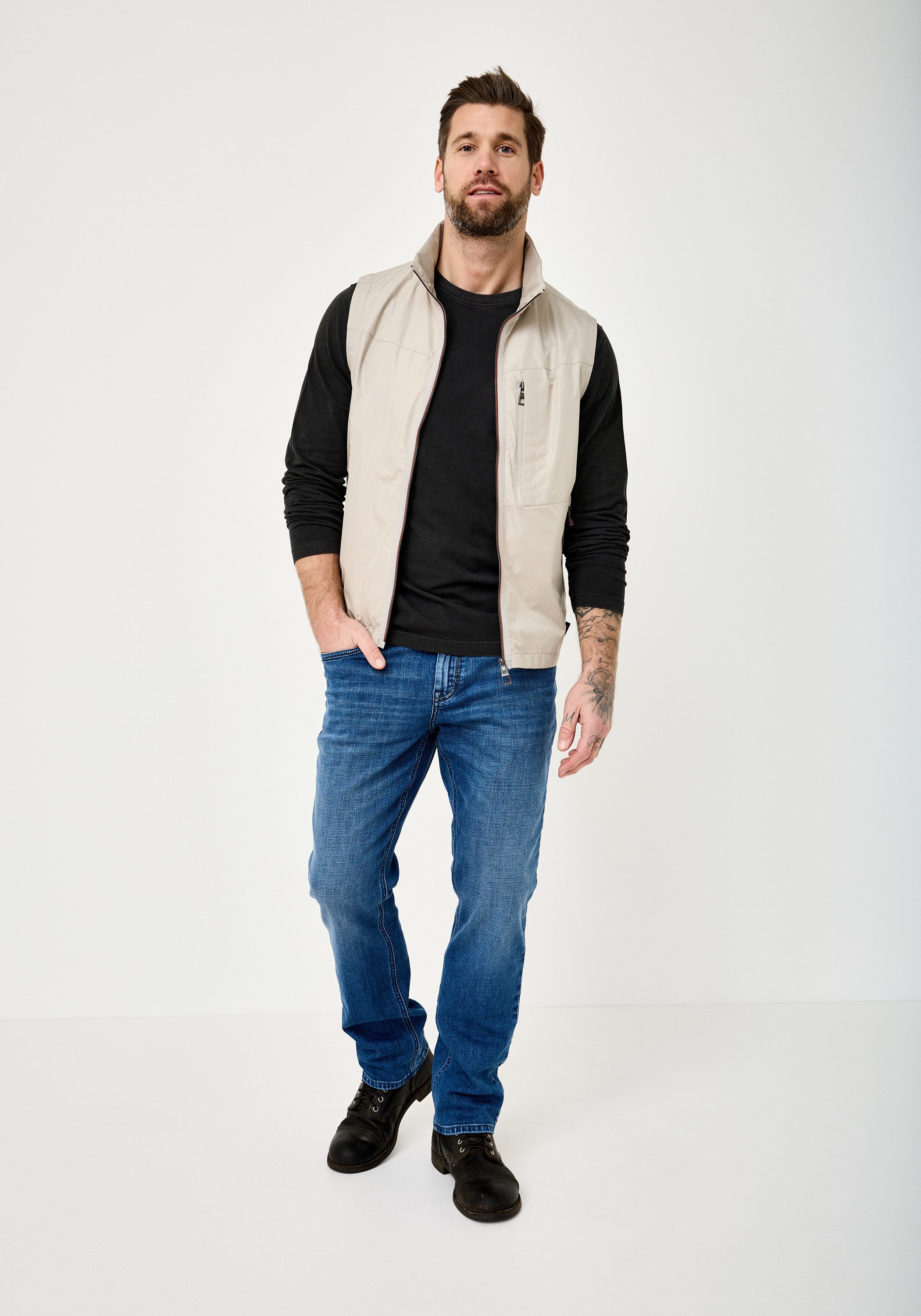 Redpoint Kurzweste WOODY Leichte Regular Fit Blouson Weste – Bild 4 von 5