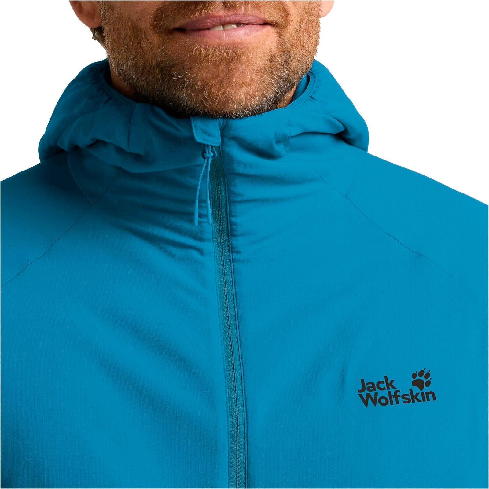 Jack Wolfskin Funktionsjacke Wanderjacke Prelight Insulated (winddicht, warm) blau Herren