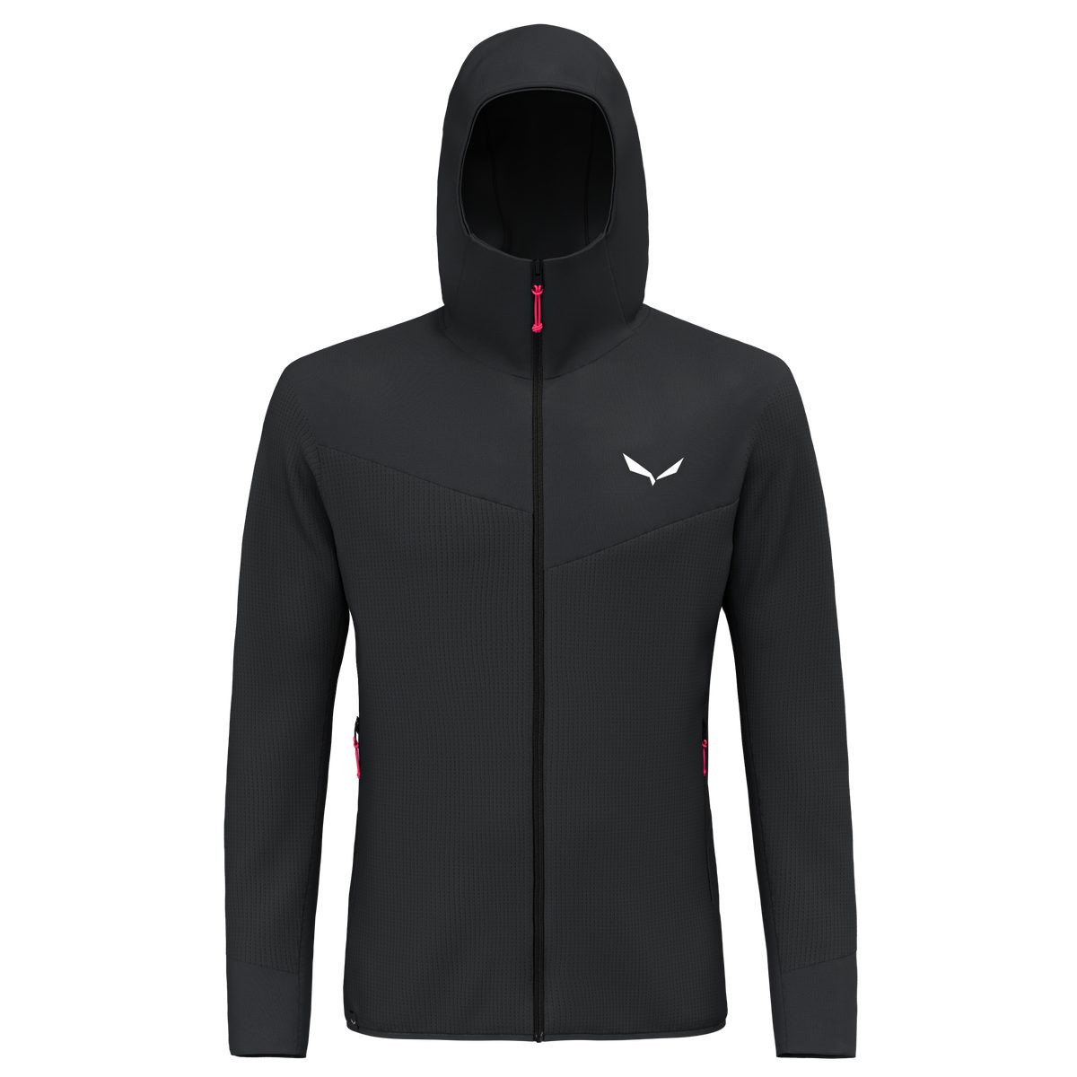 Salewa Funktionsjacke Puez Waffle Hybrid Polarlite Kapuzenjacke Herren - Salewa