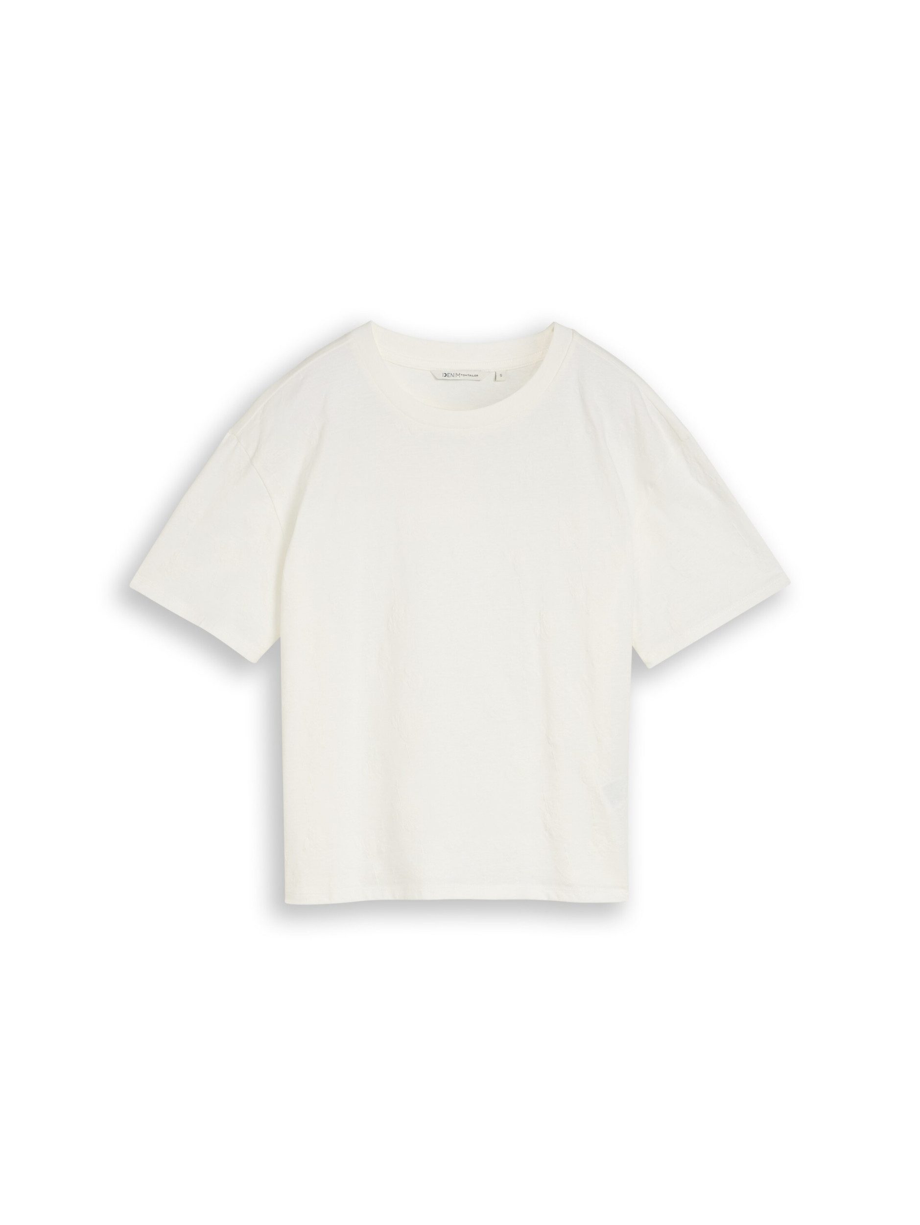 TOM TAILOR Denim T-Shirt boxy T-shirt with print